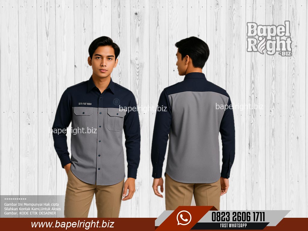 Desain Pdh Biru Dongker